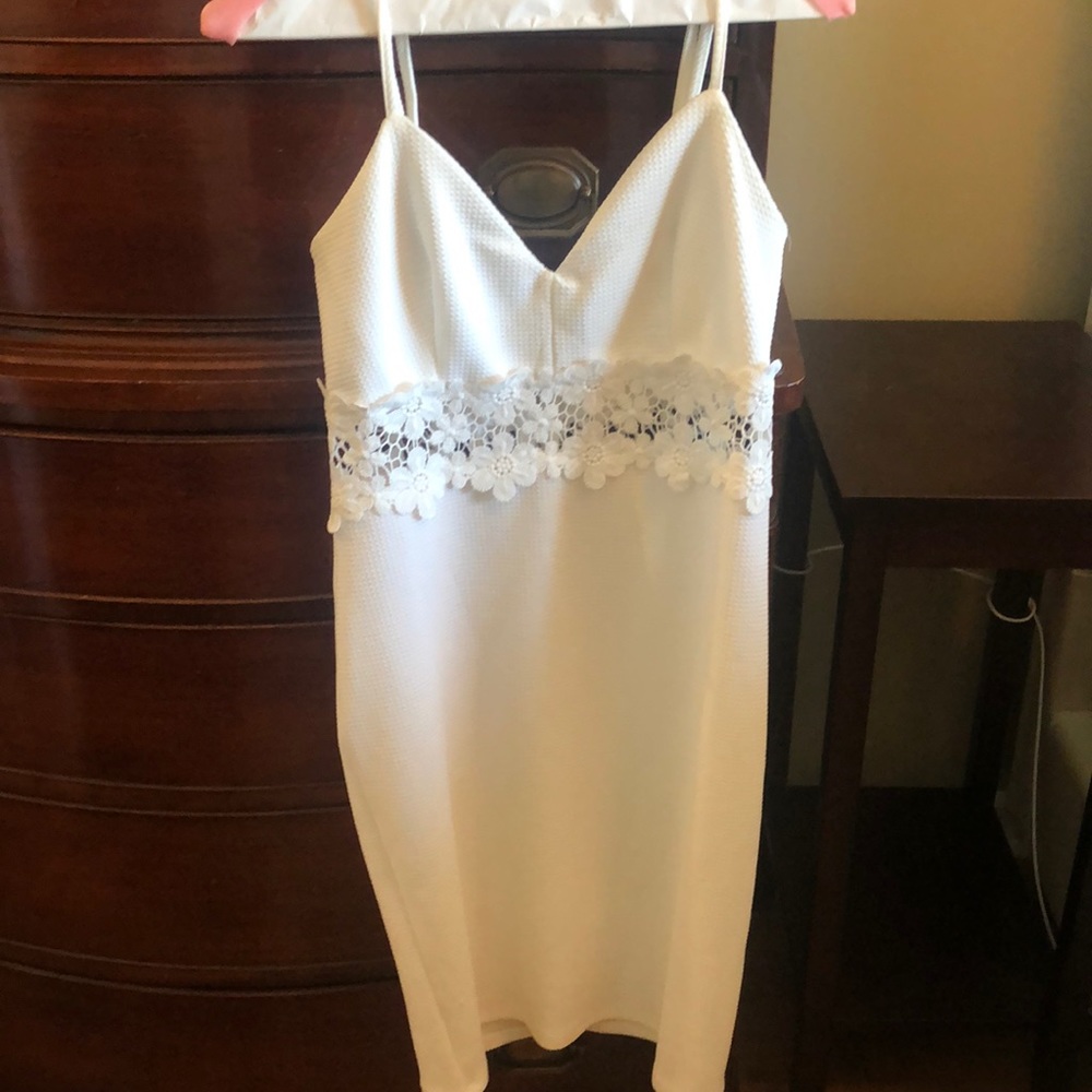 White dress!